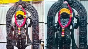 गणेश पूजन के साथ रामलला की प्राण प्रतिष्ठा का विधिवत कर्मकांड शुरू