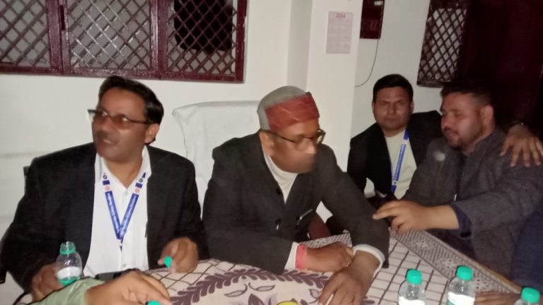 मुरादाबाद में दि बार एसोसिएशन के वार्षिक चुनाव हुए संपन्न।