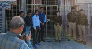 कोतवाली मुगलपुरा पुलिस  द्वारा गैंगस्टर के अपराध में संलिप्त अवैध 1 करोड़ की सम्पत्ति को किया कुर्क
