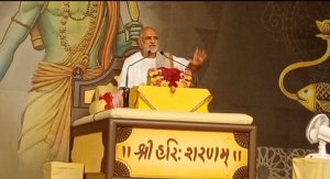 #राम_कथा  भगवत कथाओं के प्रवचन में सनातन धर्म जागृत करना है: ओझा जी