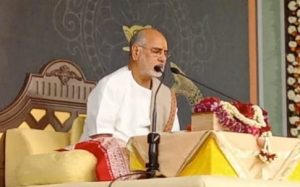 #रामकथा #मुरादाबाद  व्यास जी ने कहा हम धन्य है-हमारे पास रामायण और महाभारत भागवत जैसे ग्रंथ हैं