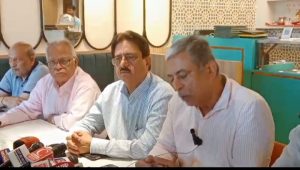 मेंबर निरस्त होने पर, लघु उद्योग भारती मुरादाबाद द्वारा की गई प्रेस कॉन्फ्रेंस।