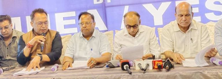 मुरादाबाद हैंडीक्राफ्ट्स एक्सपोर्टर्स एसोसिएशन द्वारा प्रेस वार्ता हुई आयोजित।