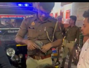 बेजुबान की जान बचाने के लिए योगी पुलिस का कोतवाल आए सामने