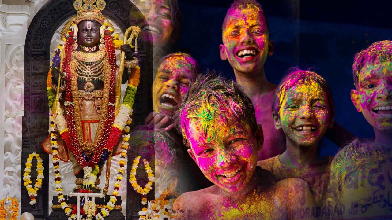 राममय हुआ प्रदेश, होली के लिए गर्मजोशी से शहरवासी हुए तैयार