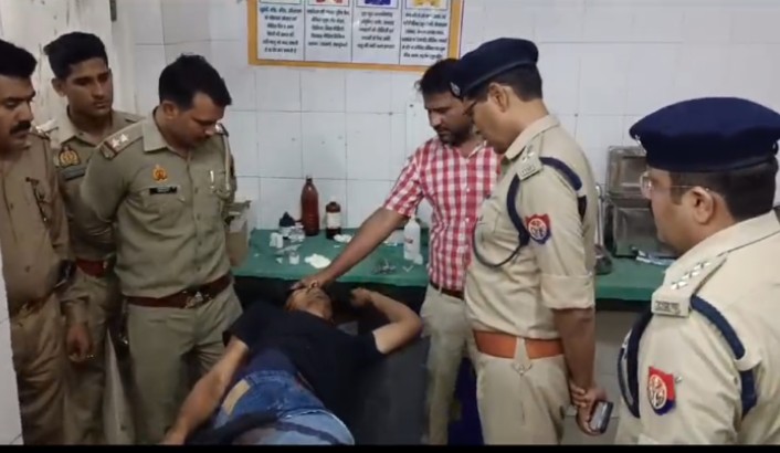पुलिस का ऑपरेशन लंगड़ा गोकशी के दो आरोपी गिरफ्तार, पुलिस से हुई मुठभेड़  गोली लगने से जख्मी