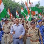 मुरादाबाद पुलिस और प्रशासन द्वारा निकाली शहर भर में भव्य तिरंगा यात्रा
