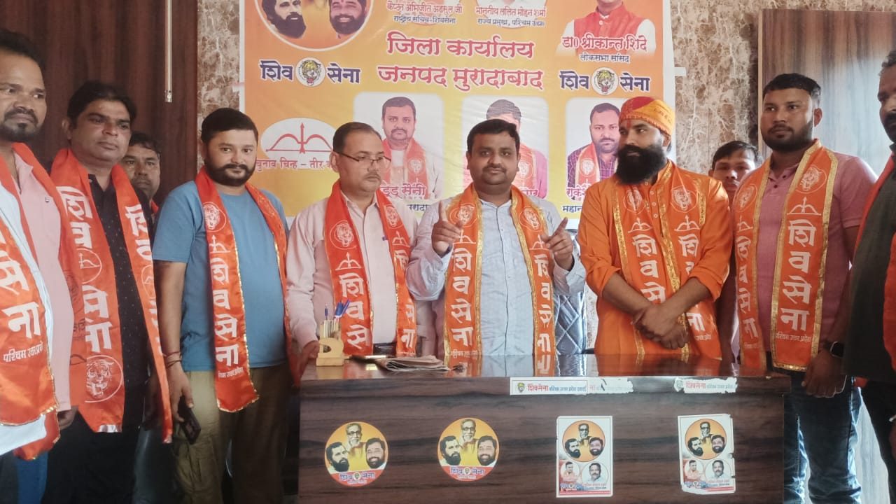 छत्रपति शिवाजी महाराज की प्रतिमा की स्थापना पर विशाल रोड शो करेगी शिवसेना