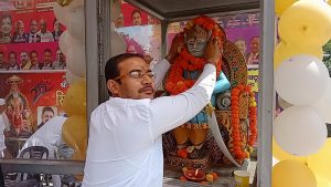 महाराजा अग्रसेन प्रतिमा की 25 वीं वर्षगांठ सिल्वर जुबली धूमधाम से मनाई