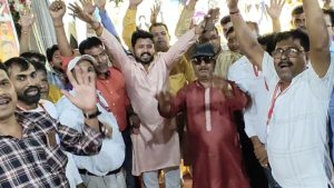 सर्वोदय विकास समिति द्वारा दुर्गा अष्टमी पर विशाल भंडारे का आयोजन किया गया