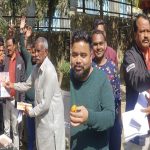 बजट में आउटसोर्सिंग कर्मचारियों का वेतन वृद्धि करने पर भावाधस ने बांटी मिठाई